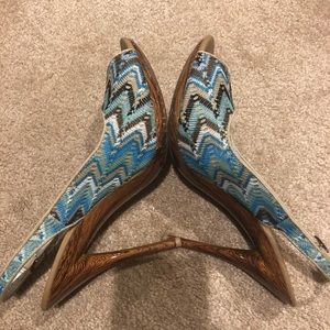 Restricted peep toe heels 9